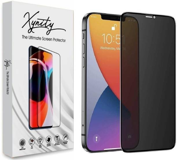 XYNITY Edge To Edge Tempered Glass for Apple iphone 12 Pro Max