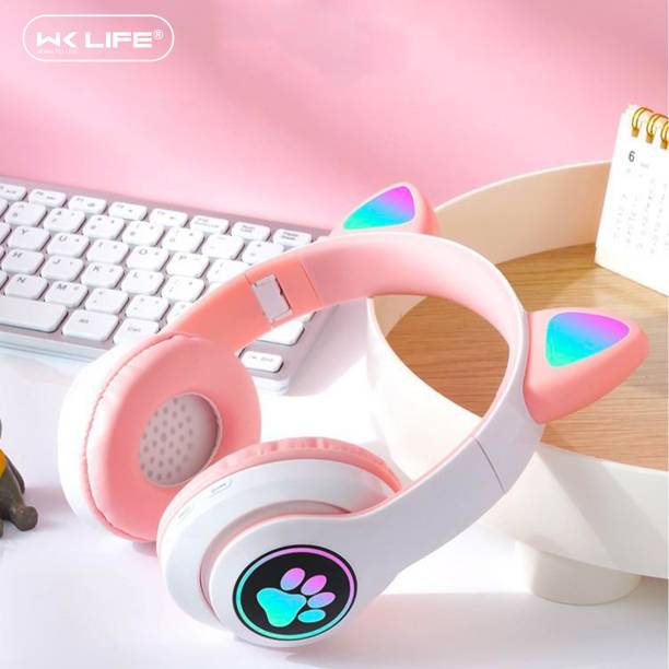 Wk Life 5.0 Kids (Pink) Bluetooth Headset