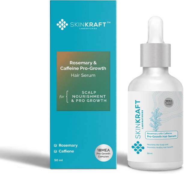 Skinkraft Rosemary & Caffeine Pro Growth Hair Serum For Hair Fall & Nourish
