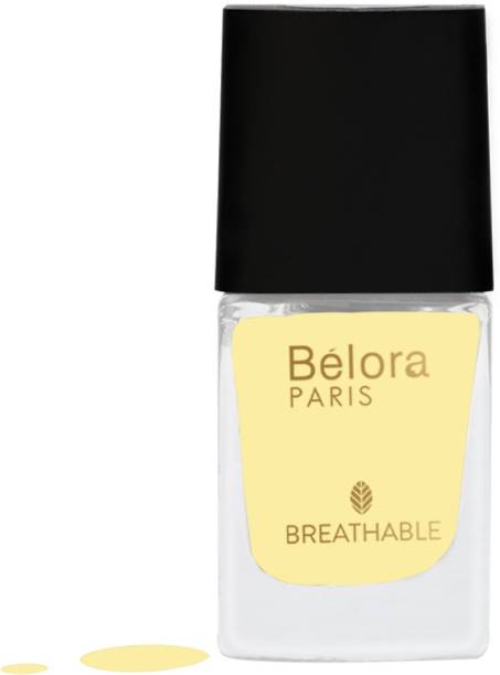 Belora Paris Breathable Made Safe Longstay Nail Polish| Quick drying 11 Sunflower Sunflower