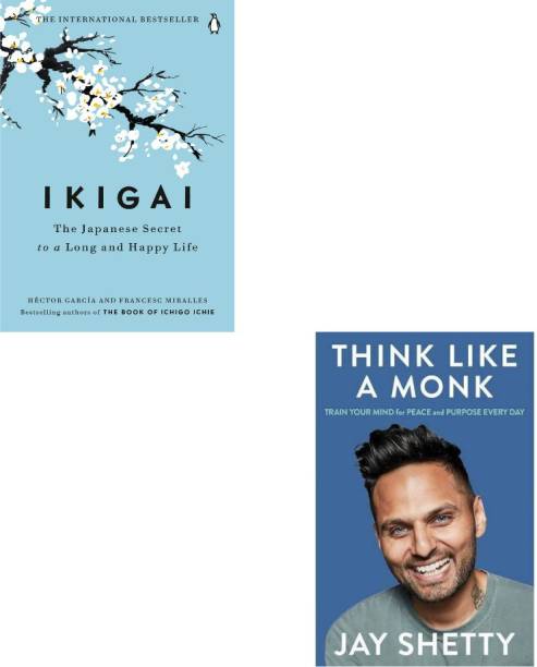 The Japanese Secret To A Long And Happy Life ( Hardcover) + The Jay Shetty Book
