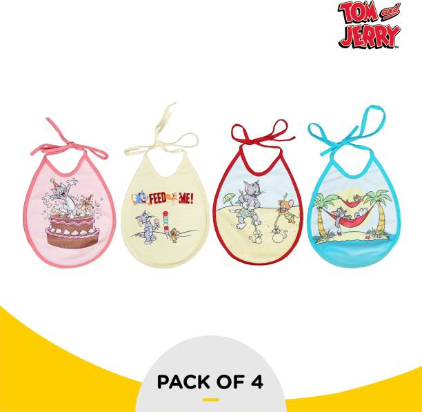 Miss & Chief by Flipkart Tom and Jerry Holiday Time Bibs
