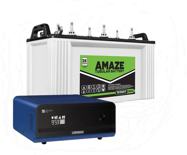 AMAZE 1036ST+ Luminous Zelio+1100 Tubular Inverter Battery