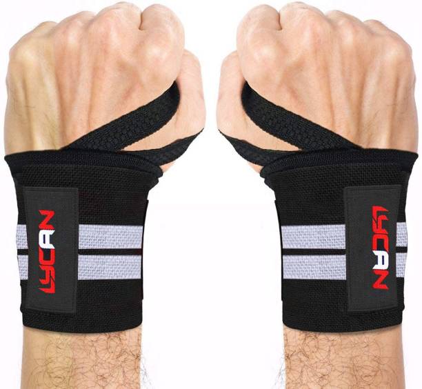 LYCAN Workout Gloves with Wrist Support for Gym Workouts ( Pair ) Gym & Fitness Gloves