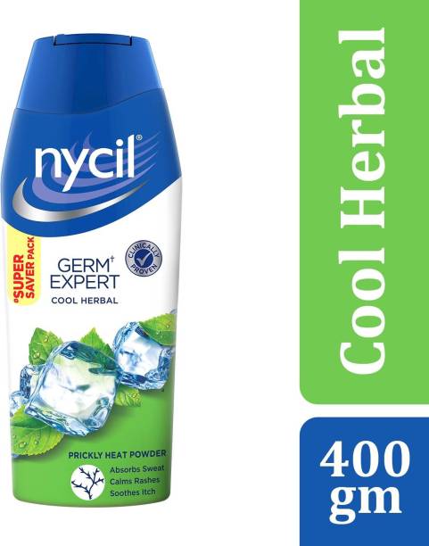 NYCIL Herbal Prickly Heat Talcum Powder