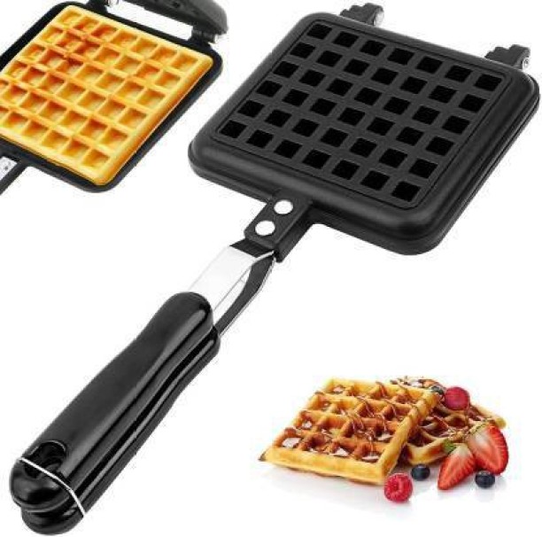 Non-Stick Coating Deep Cooking Plates Hash Browns DIY Cake Kids Home Kitchen Breakfast Supplies Paninis for Individual Waffles ATIN Waffle Maker Machine 