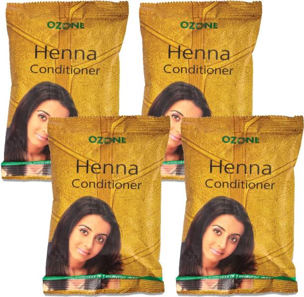 OZONE Henna Conditioner - (200 G, Pack of 4) Price in India