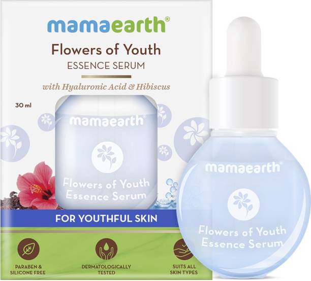 MamaEarth Flowers of Youth Essence Serum For Smooth Skin