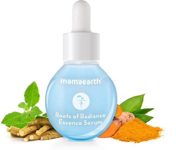 MamaEarth Roots of Radiance Essence Serum, For Brighting Skin
