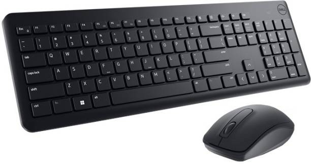 DELL KM3322W/ KM3322W Keyboard & Mouse Combo, Anti-fade & Spill-resistant Keys Wireless Multi-device Keyboard