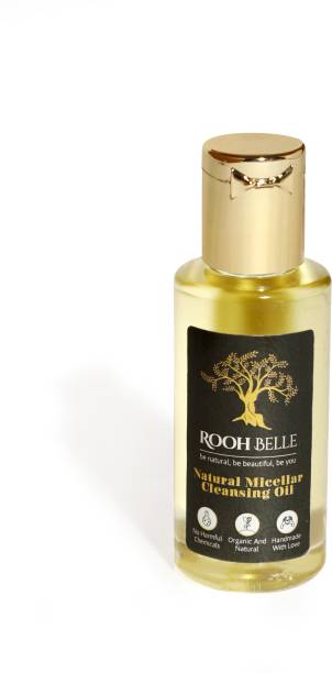 Roohbelle Micellar Cleansing Oil - Remove Stubborn waterproof Makeup with ease Makeup Remover