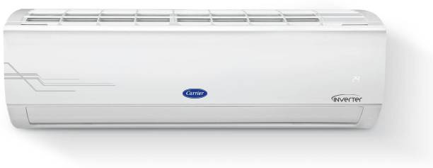 CARRIER Flexicool Convertible 4-in-1 Cooling 1.2 Ton 5 Star Split Inverter Auto Cleanser, Dual Filtration with HD and PM2.5 Filter AC  - White