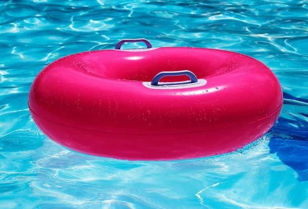 Thrivanta Swimming Ring Adult Inflatable Pool Float Water Air Mattress Tube with Handles Swimming Ring Adult Inflatable Pool Float Water Air Mattress Tube with Handles Free-standing Bathtub