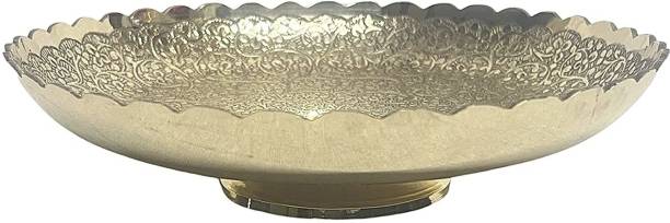 Loopysky Brass Fruit Bowl | Handcrafted Brass Bowl Return Gift Brass Decorative Bowl