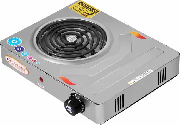 HM Classic Shockproof Stainless Steel 2000 W Radiant Cooktop Proudly Made In India Electric Cooking Heater