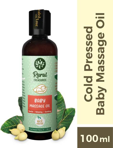 Rural Treasures Baby Massage Oil | Cold Pressed Mahua Seeds Oil | Natural,Chemical&Preservative