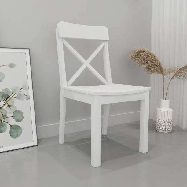 Parth designs Minimalistic Dininig Chair Engineered Wood Dining Chair