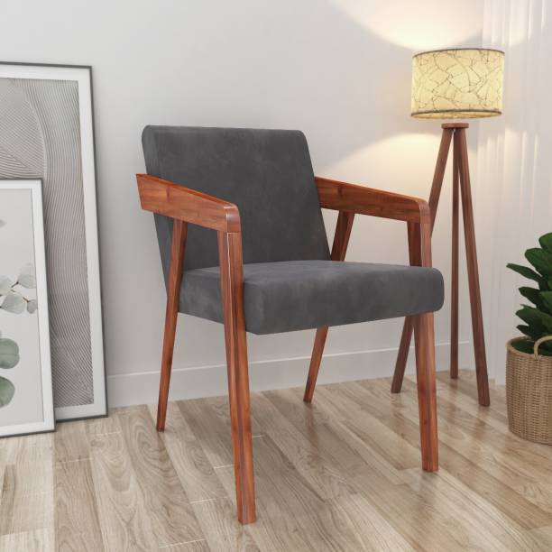 Parth designs Solid Wood Living Room Chair