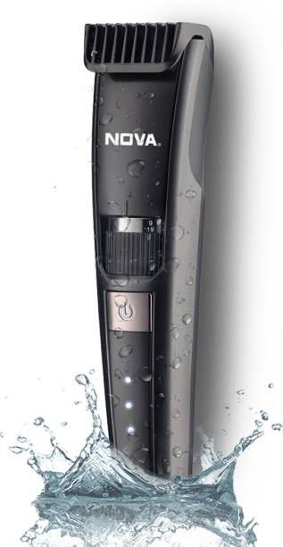 NOVA NHT 1058 Waterproof Trimmer 200 min  Runtime 40 Length Settings