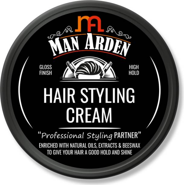 Man Arden Hair Styling Cream Professional Styling For Wet Looks, High Hold, Anti Frizz Hair Cream