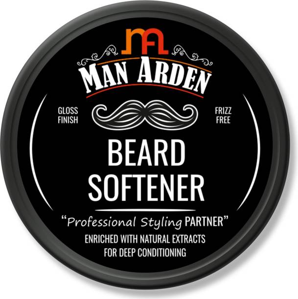 Man Arden Beard Softener Professional Styling For Gloss Finish, Healthy Beard Growth Hair Wax