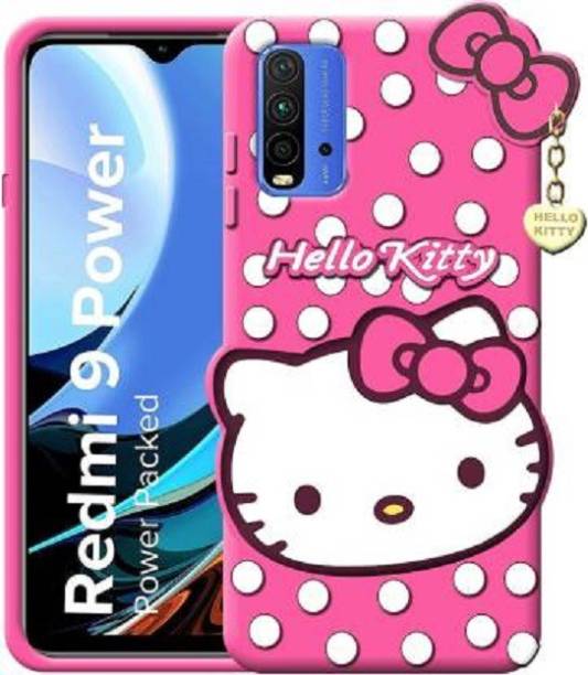 MobileMantra Back Cover for Xiaomi Redmi 9 Power |Hello Kitty Back Cover Case