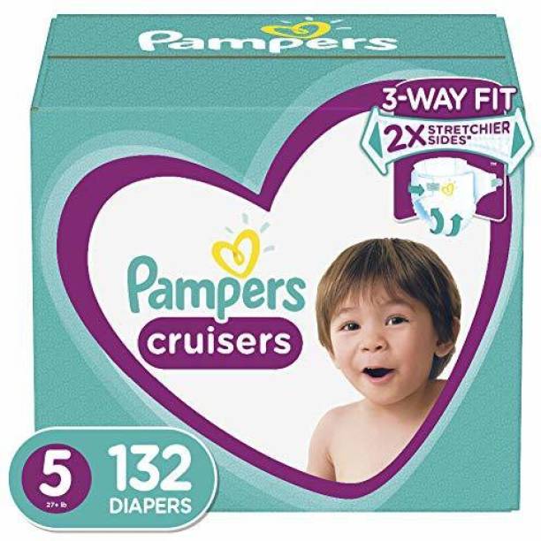 Pampers Cruisers Diapers Size 5 132 Count - S - M