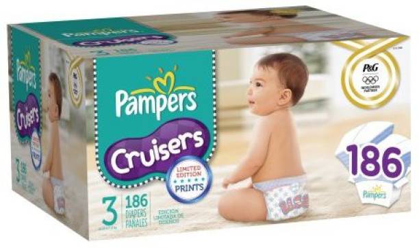 Pampers Cruisers - USA Diapers - Size 3 - S - M