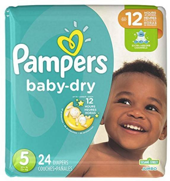 Pampers Cruisers Baby Dry Diapers - S - M
