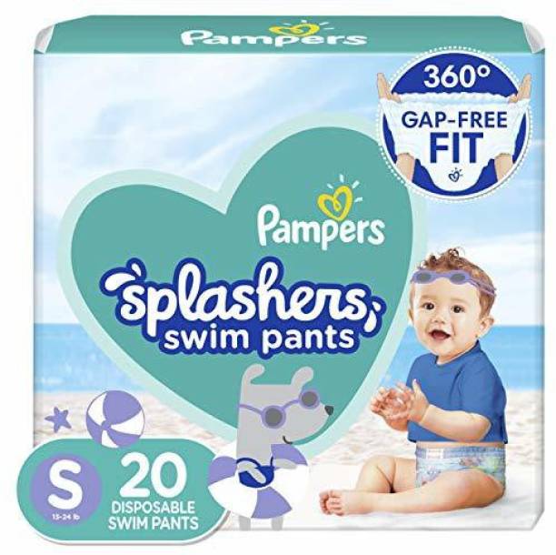 Pampers Splashers Swim Diapers Size S 20 Count - S - M