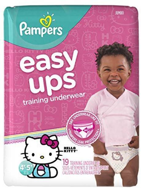 Pampers Easy Ups Training Underwear Size 6 4T-5T 19 Cou...