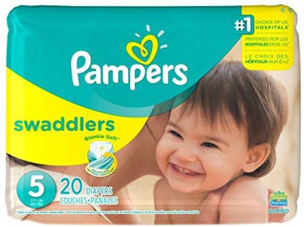 Pampers Swaddlers Disposable Diapers Size 5 - S - M