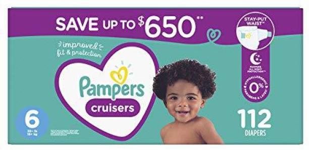 Pampers Cruisers Diapers Size 6 112 Count - S - M
