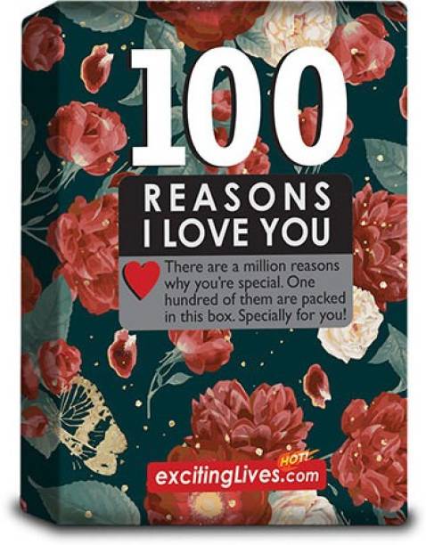 Exciting Lives Hundred Reason I Love You Card Box