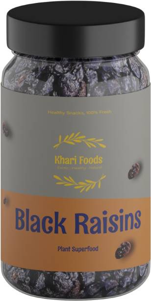 Khari Foods Premium Black Dried Raisins Raisins