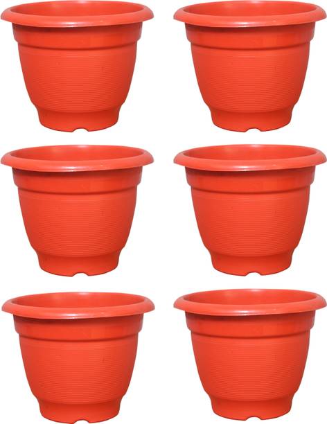 JOREN Heavy Plastic Flower/Gamla/Planter/Pot Plastic Vase