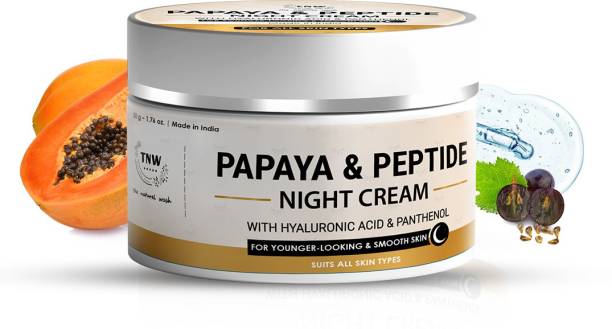 TNW - The Natural Wash Papaya & Peptide Night Cream with Hyaluronic Acid & Panthenol