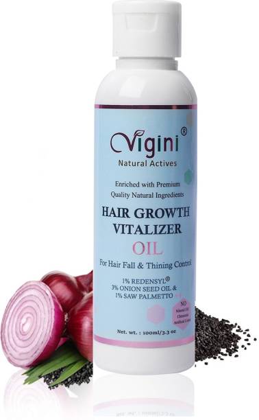 Vigini 20%Actives Redensyl Growth Regrowth Hair Vitalizer Tonic Serum Oil for Men Women