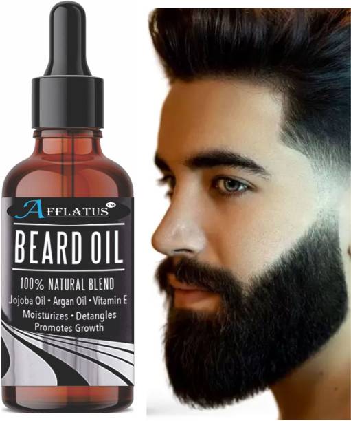 Afflatus Beard Growth Oil - More Beard Growth, With Redensyl, 8 Natural Oil  Hair Oil