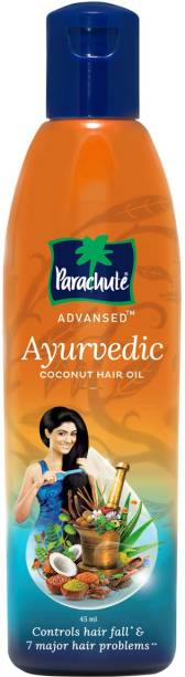 Parachute Advansed Ayurvedic Coconut, Controls Hairfall and 7 Major Problems Hair Oil