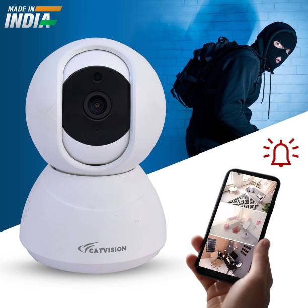 Catvision WiFi|IP|HD|Night Vision|Object Tracking|2-way Talk|360°/90°|BIS|18Month Warranty Security Camera