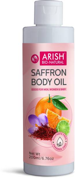 ARISH BIO-NATURAL Saffron Body Oil 200ml