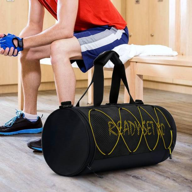 TRAVEL POINT Gym Bag for Men and Women for Fitness with Shoe Compartment Combo Set