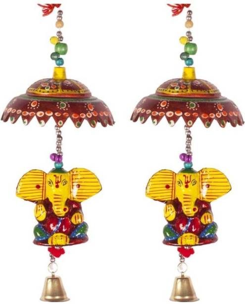 Fashion Bizz Decorative Ganesha Paper Mache Door Hanging Toran For Home Decor Toran