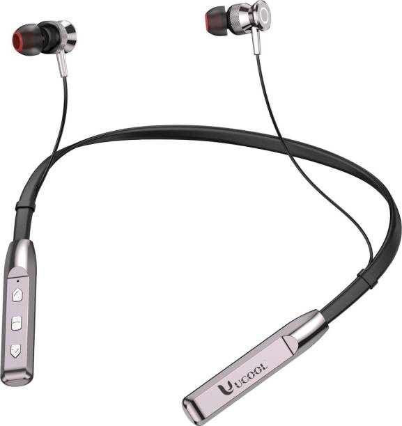 Ucool Gusto 70 Hours Playtime Bluetooth Wireless Neckband headphones Earphone Bluetooth Headset