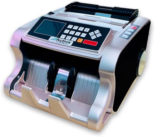 ACTIVA Mix Note Counting Business-Grade Machine Fully Automatic | Dual Display for Bank Note Counting Machine