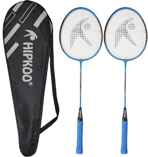 Hipkoo Sports EXCELLENT BADMINTON RACKET (SET OF 2) Multicolor Strung Badminton Racquet
