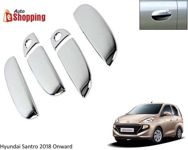 Auto E-Shopping Car Handle Latch Cover For Hyundai Santro 2018 Onward Set of 4 Pieces Car Grab Handle Cover