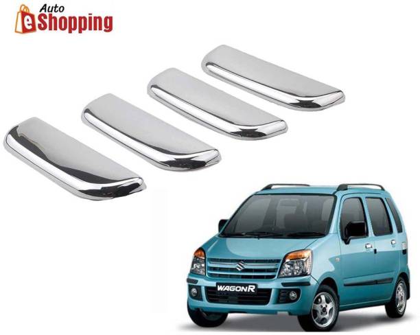 Auto E-Shopping Car Handle Latch Cover For Maruti Wagonrr Old Type 1 1999-2009 Set of 4 Pieces Car Grab Handle Cover