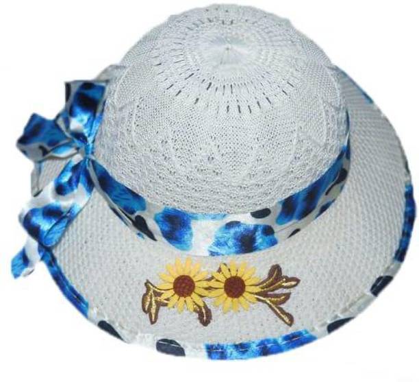 malvina Baby Girls Sun Flower Hat Infant Summer Hat UPF 50+ Sun Protection